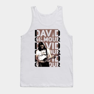 David gilmour, brown | vintagemusic Tank Top